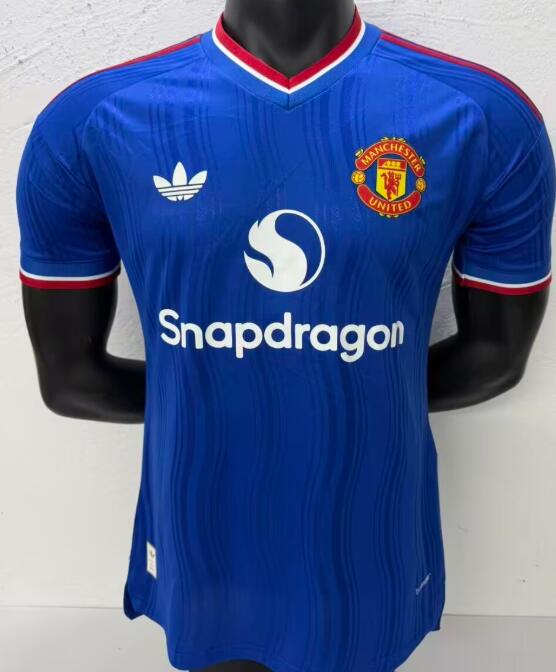 AAA Quality Manchester Utd 26/27 Away Blue Jersey(Player)